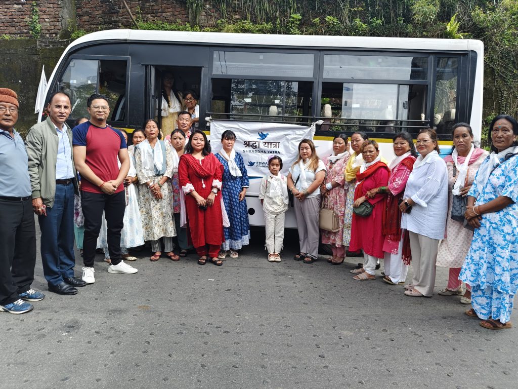 Edwards Foundation "Shraddha Yatra".