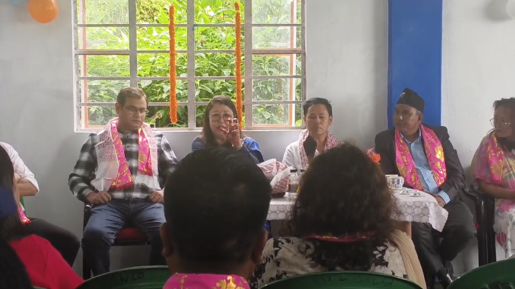 Inauguration of Panchayat Bhawan at Samashti 28 Chimni Deorali