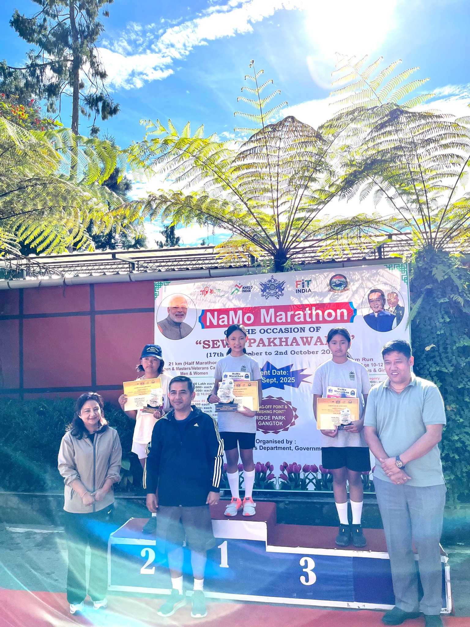 Read more about the article मुख्यमन्त्रीले सेवापखवाड़ा अन्तर्गत नमो म्याराथनको गरे उद्घाटन